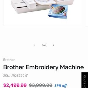 Brother sewing machine